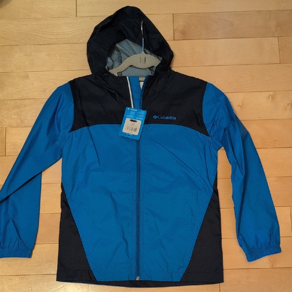 Columbia Kids Two-Tone Blue Raincoat